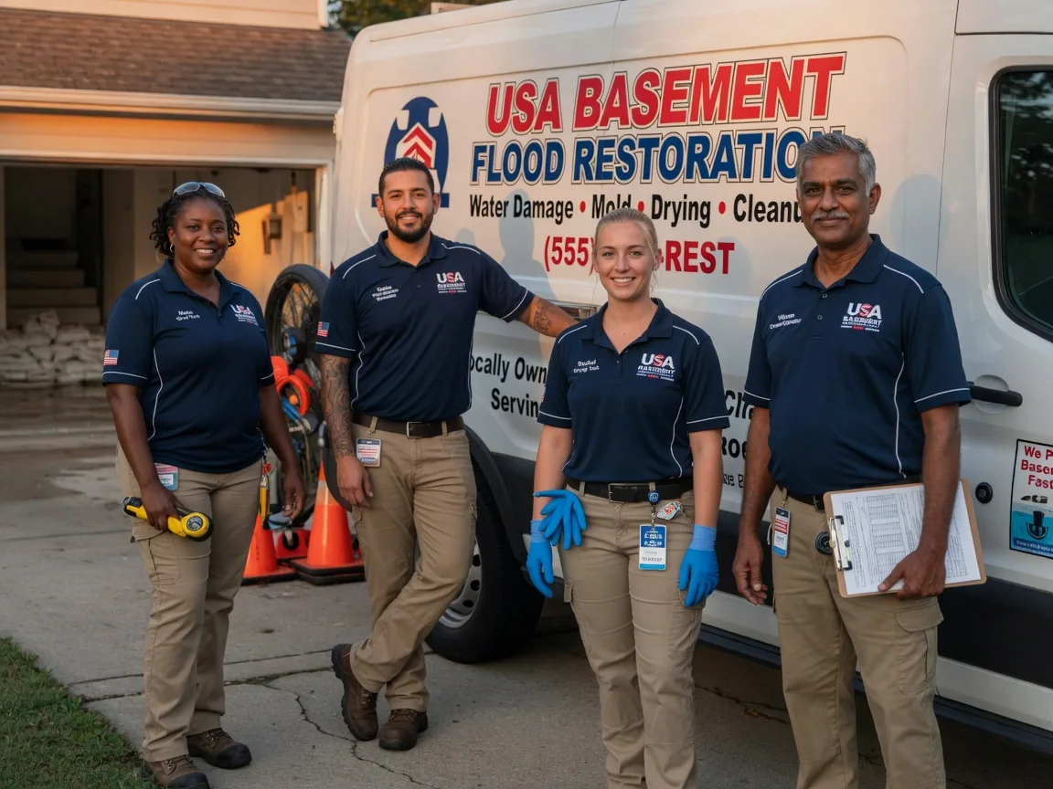 Basement Flood Cleanup company in Holcomb, IL